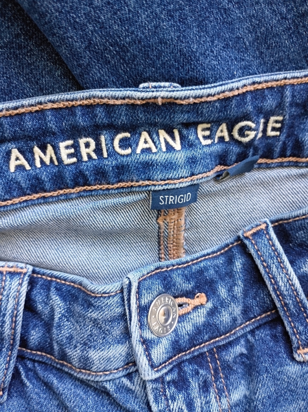 American Eagle Outfitters Strigid Blue Jeans - Picture 5 of 6